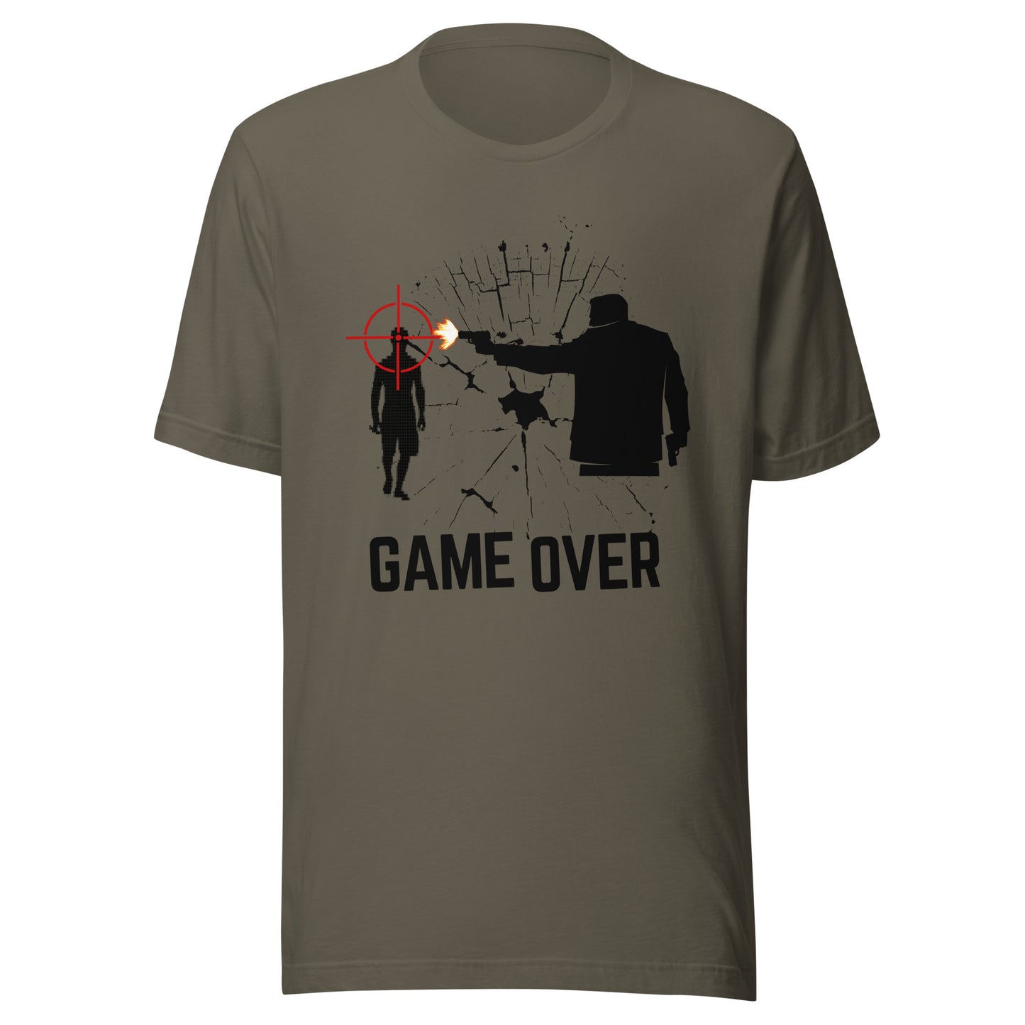 Shooter - GAME OVER Unisex t-shirt