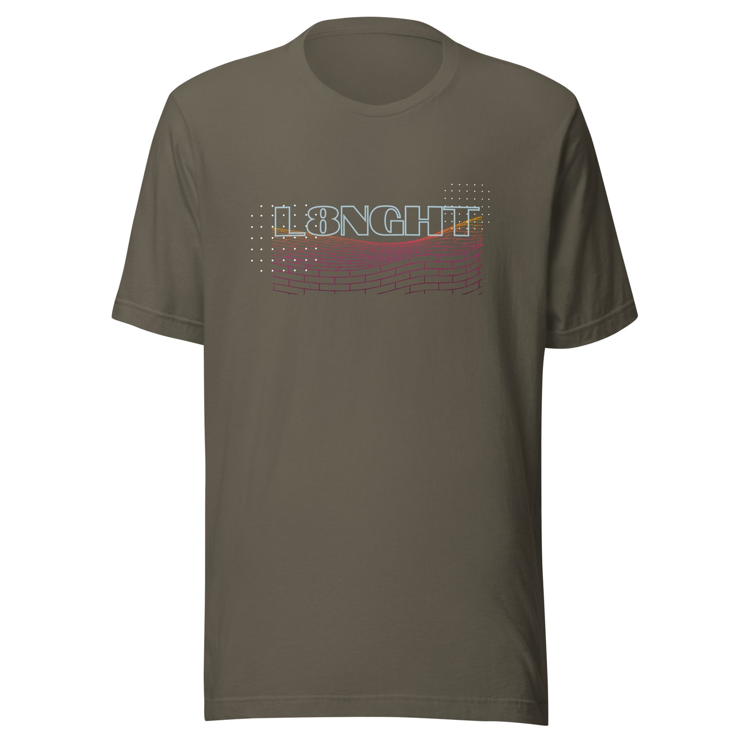 L8NGHT retro logo Unisex t-shirt