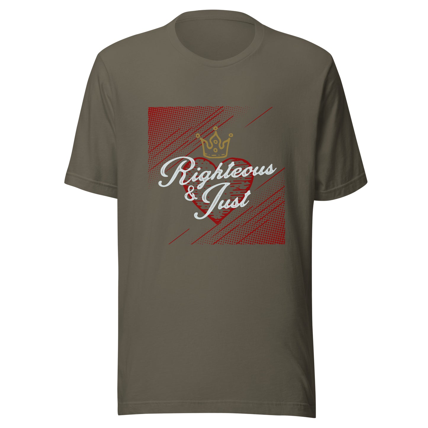 Righteous & Just Unisex t-shirt