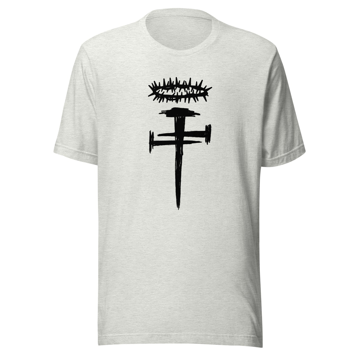 Nail Cross Crown of Thorns Unisex t-shirt