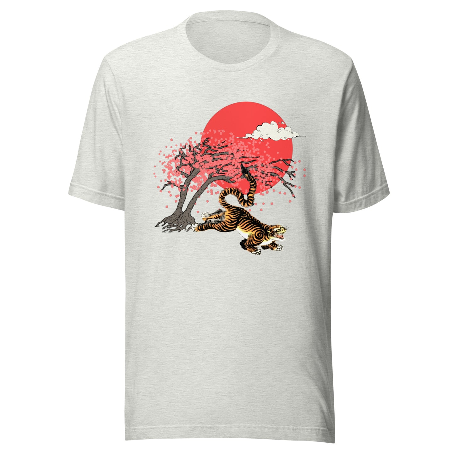 Cherry Blossom Tiger Unisex t-shirt
