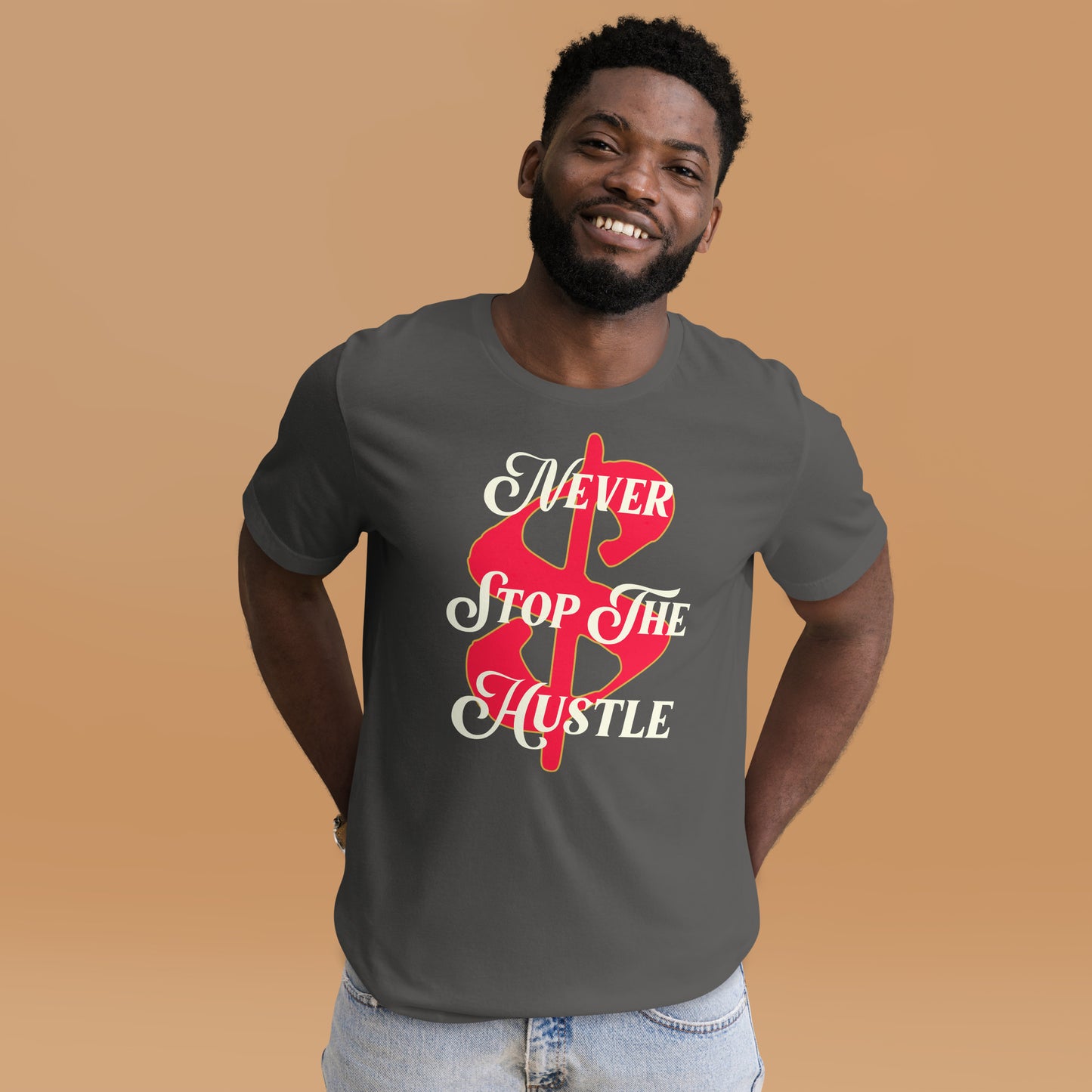 MONEY - Never Stop The Hustle Unisex t-shirt