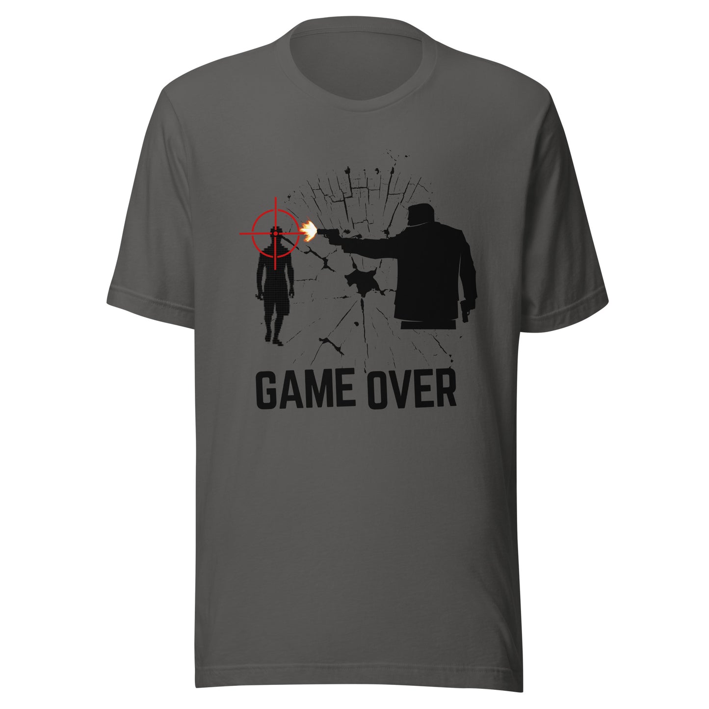 Shooter - GAME OVER Unisex t-shirt