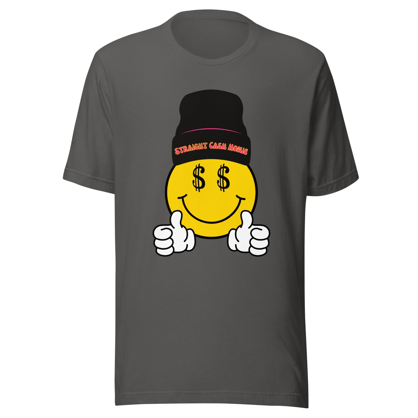 Smiley Emoji - Straight Cash Homie Unisex t-shirt