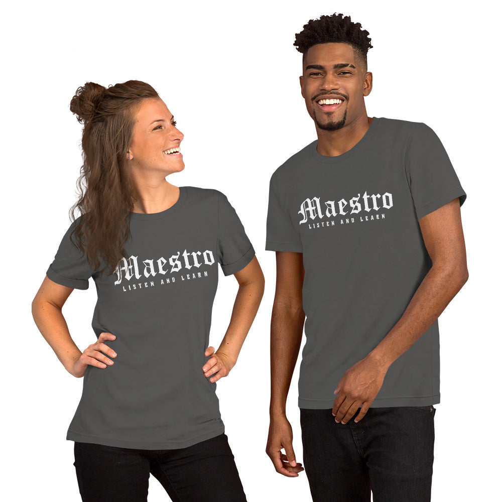 Maestro - Listen and Learn Unisex t-shirt