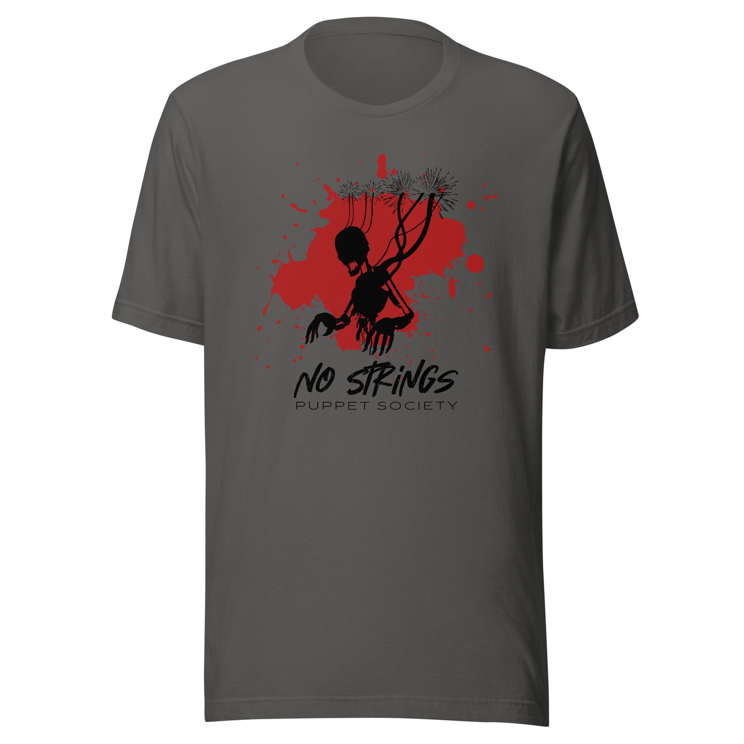 NO STRINGS - Puppet Society Unisex t-shirt