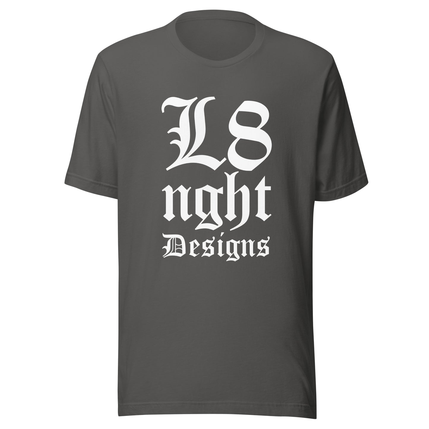 L8NGHT Designs gangster logo Unisex t-shirt