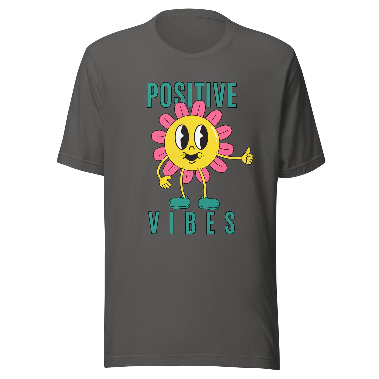 Positive Vibes Sunflower Unisex t-shirt