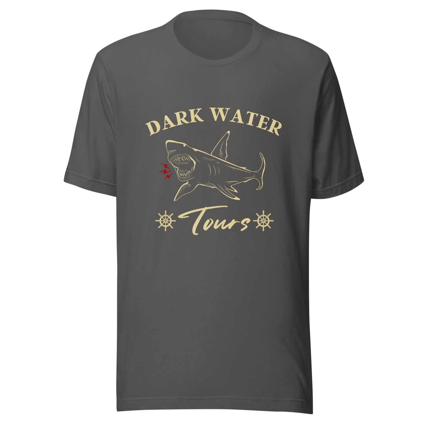 Dark Water Shark Tours Unisex t-shirt