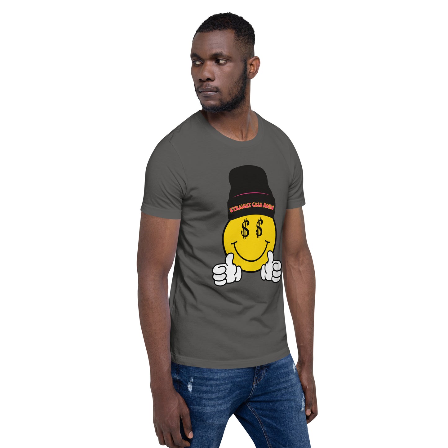 Smiley Emoji - Straight Cash Homie Unisex t-shirt