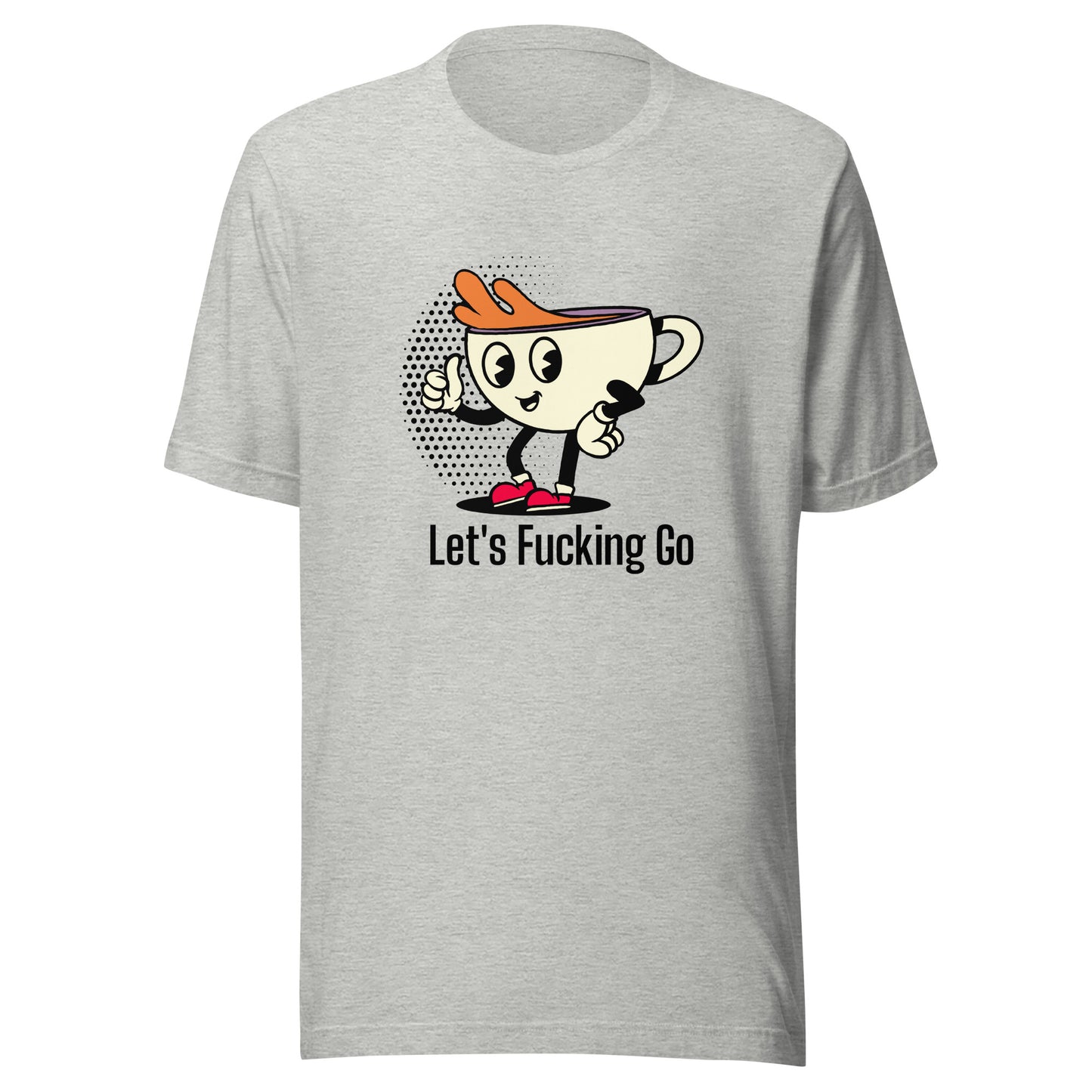 L-F-G let's fucking go coffee lover Unisex t-shirt