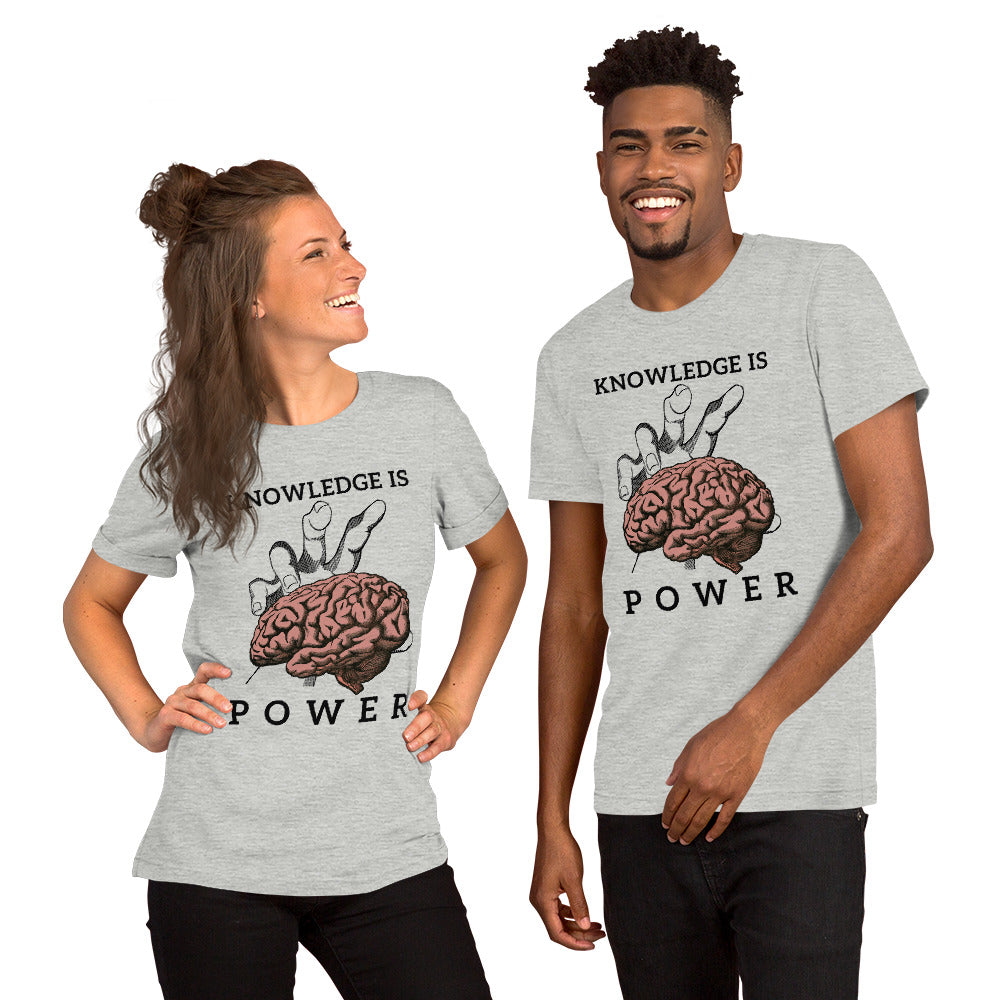 Knowledge is POWER Unisex t-shirt