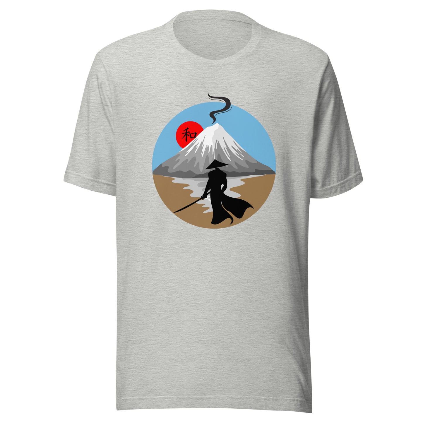 Samurai Warrior Mountain Top Unisex t-shirt