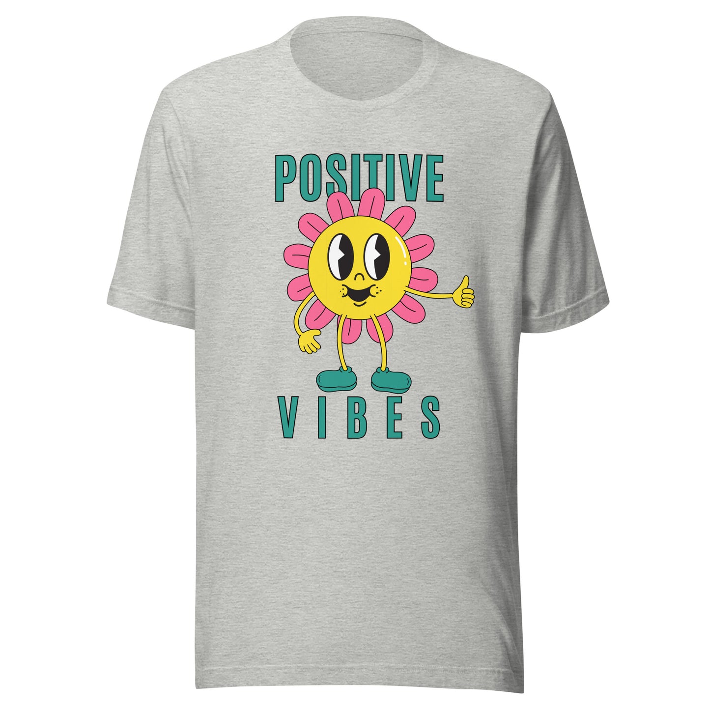 Positive Vibes Sunflower Unisex t-shirt