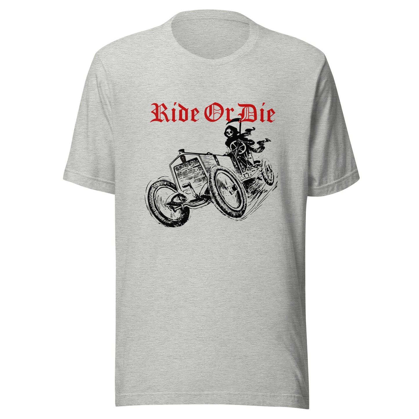 Ride or Die reaper Unisex t-shirt
