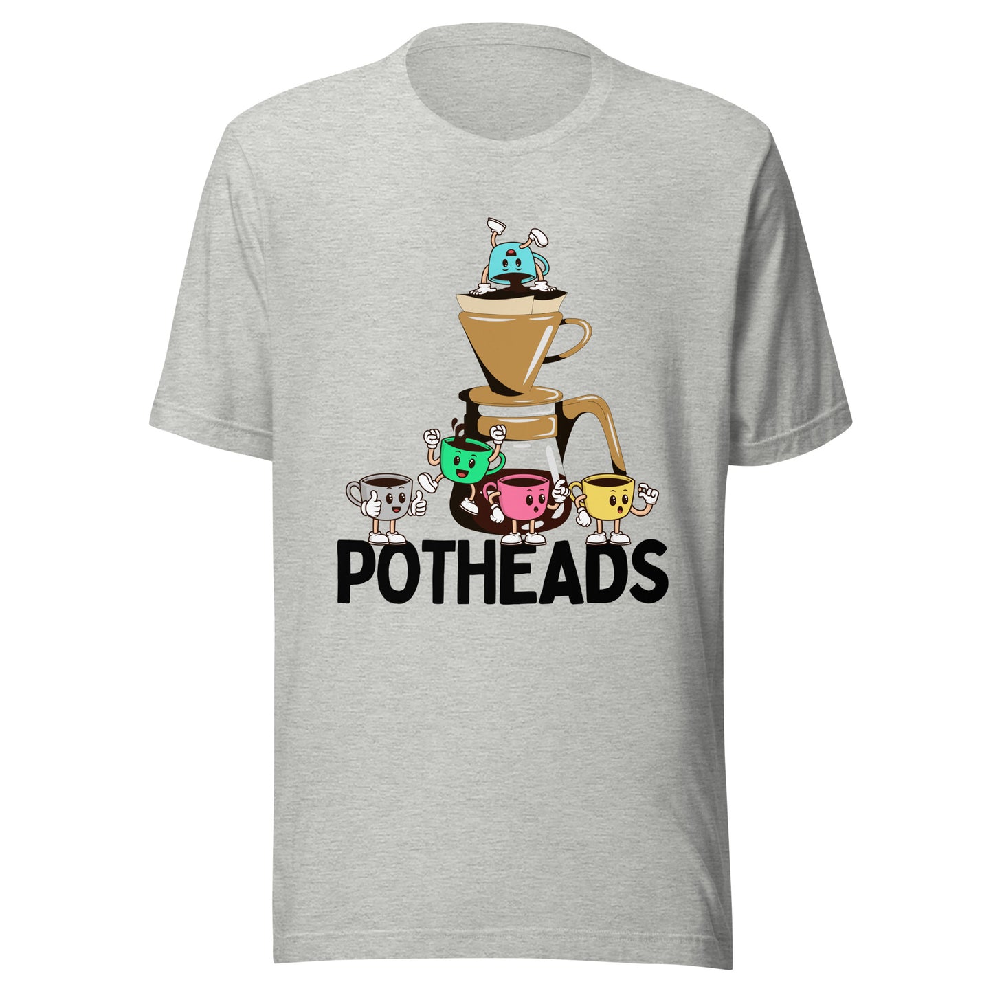 Coffee POTHEADS Unisex t-shirt