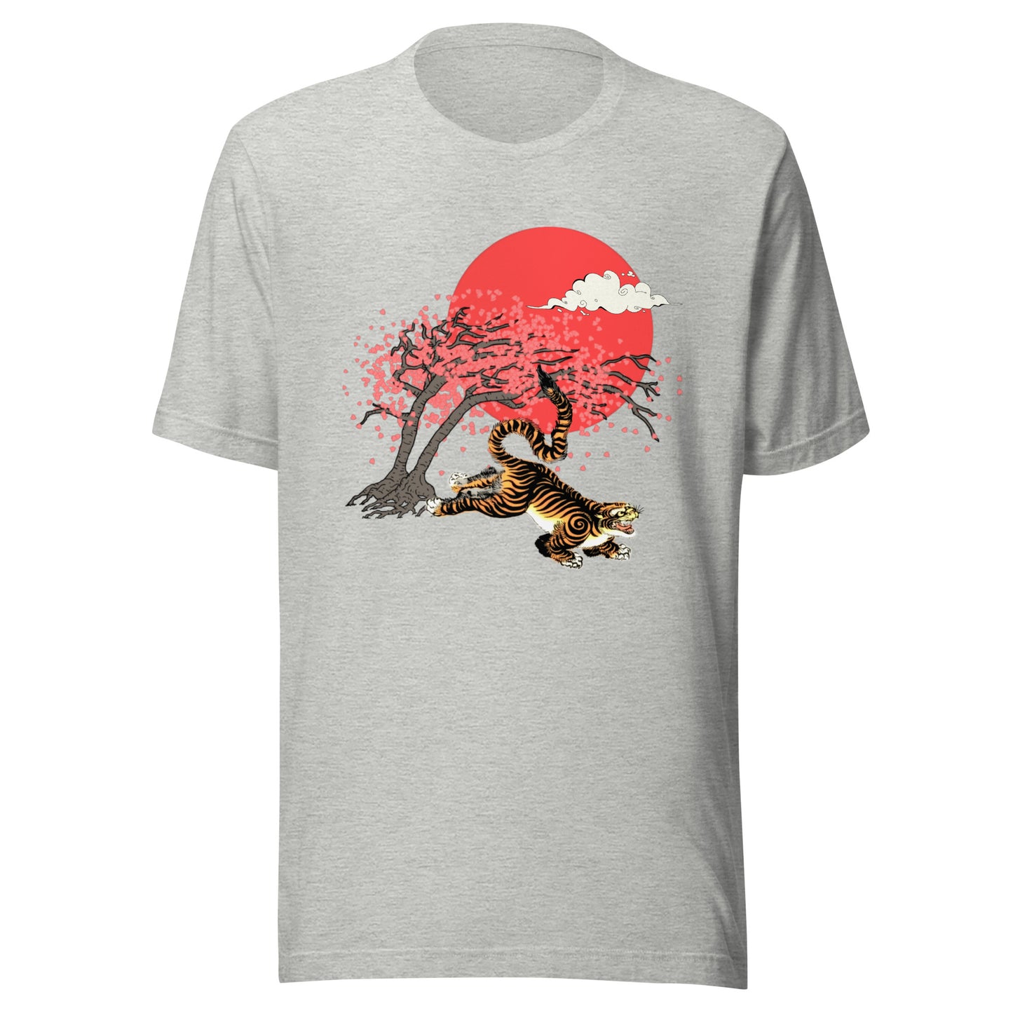 Cherry Blossom Tiger Unisex t-shirt