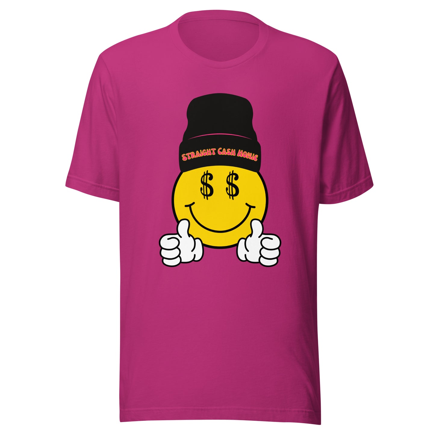 Smiley Emoji - Straight Cash Homie Unisex t-shirt