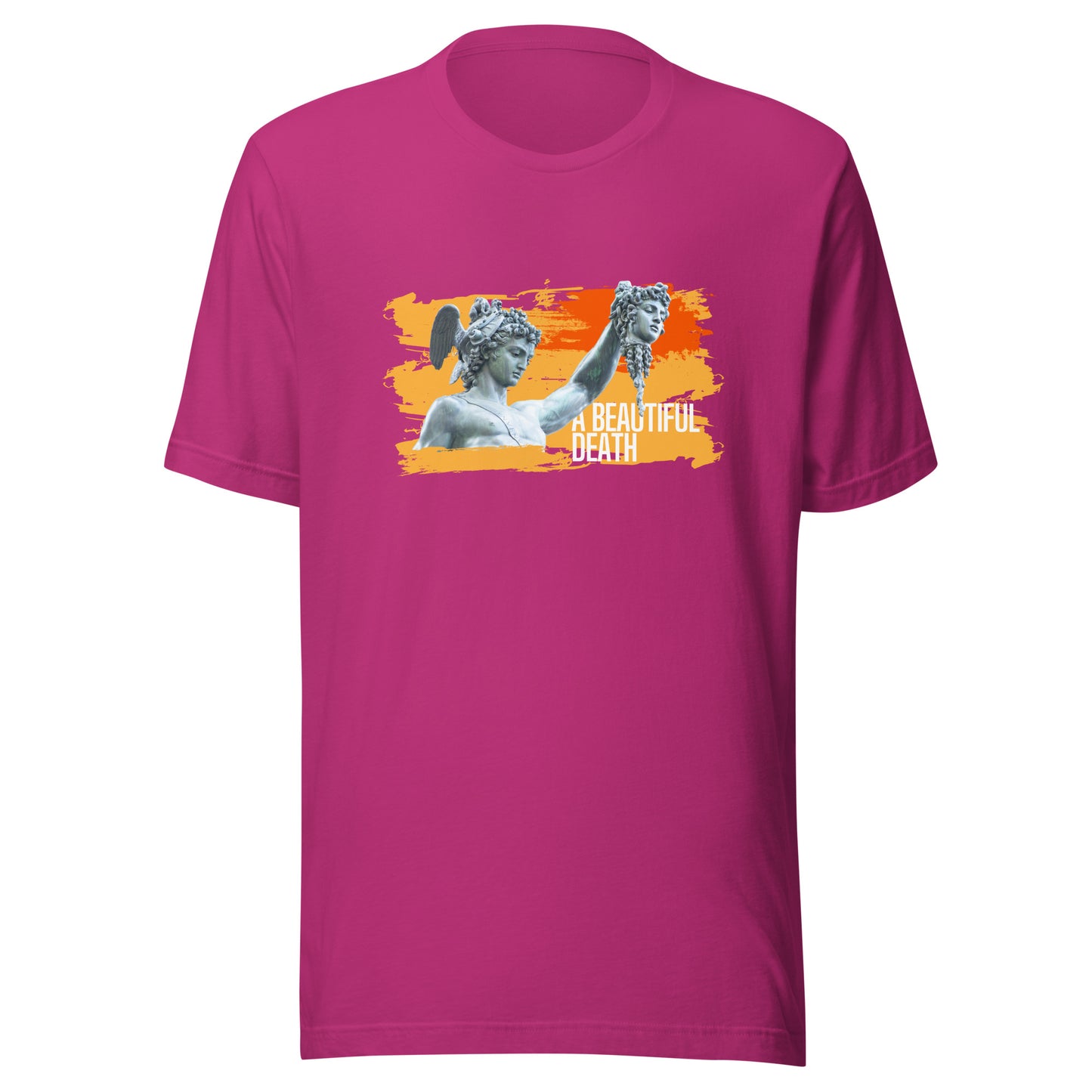 Artwork Painting Beautiful Death Statue Unisex t-shirt