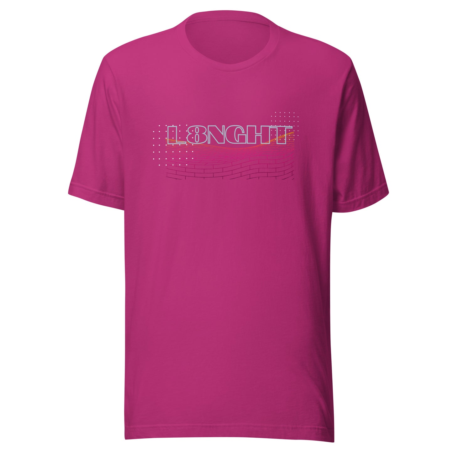 L8NGHT retro logo Unisex t-shirt