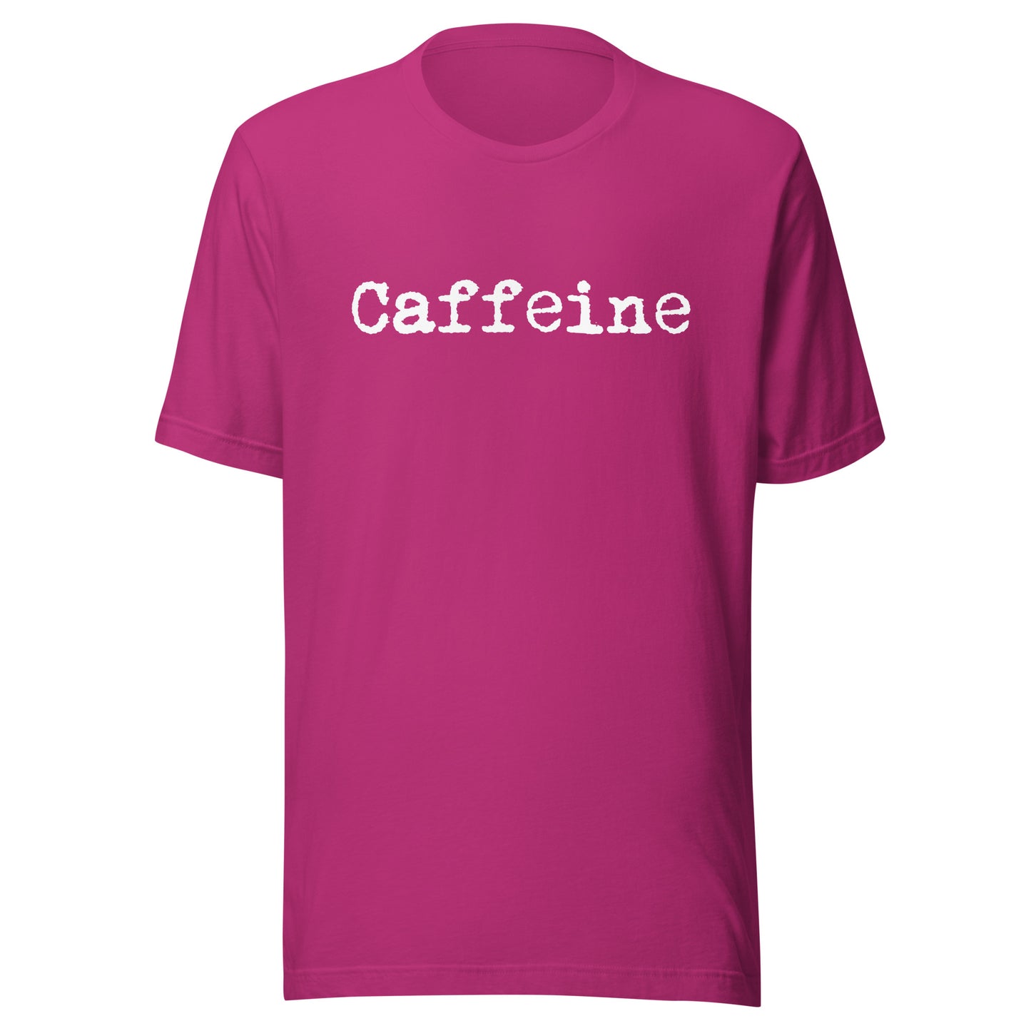 Caffeine Unisex t-shirt