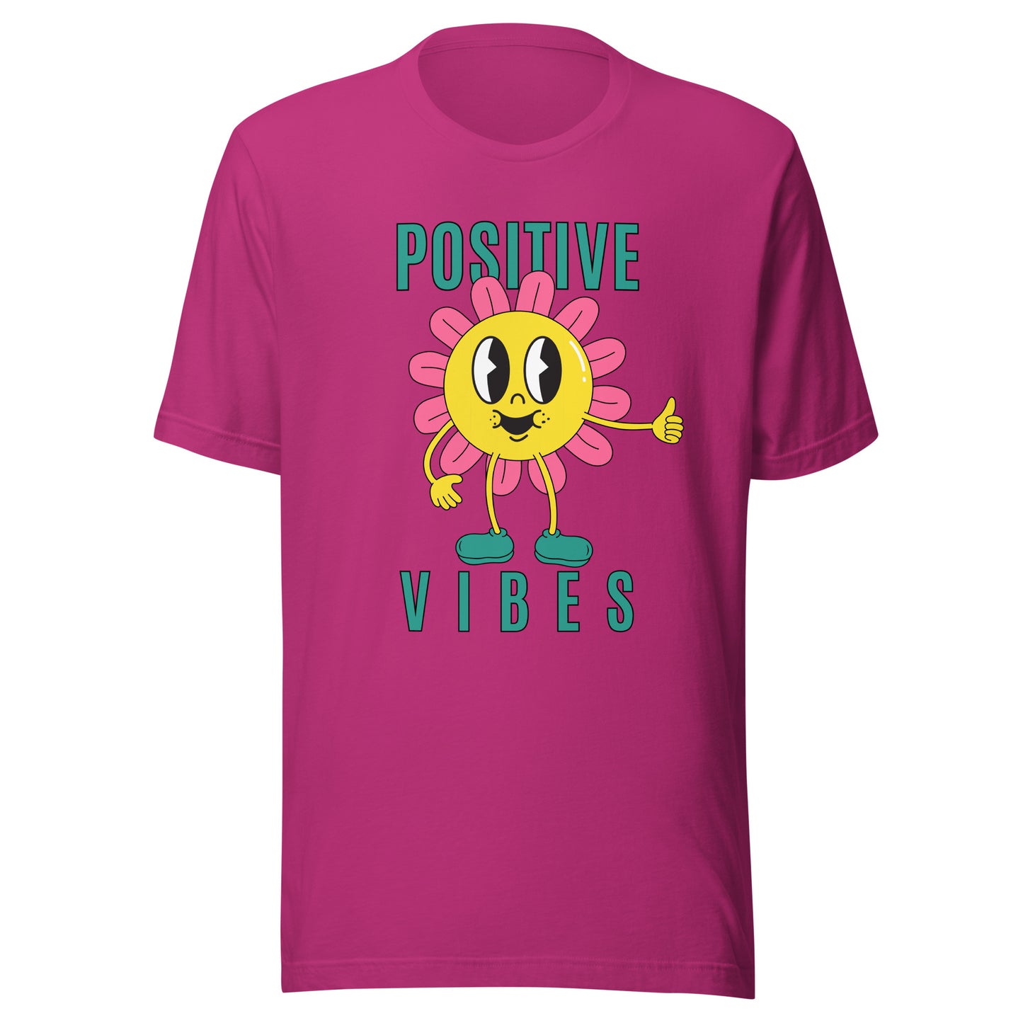 Positive Vibes Sunflower Unisex t-shirt