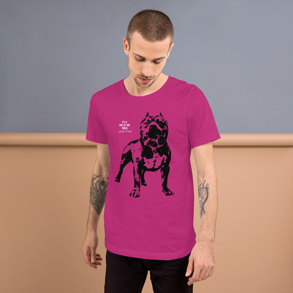 Dog Eat Dog World Unisex t-shirt