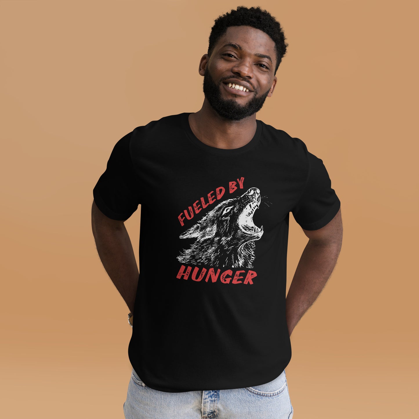 Fueled by HUNGER - Wolf King Unisex t-shirt