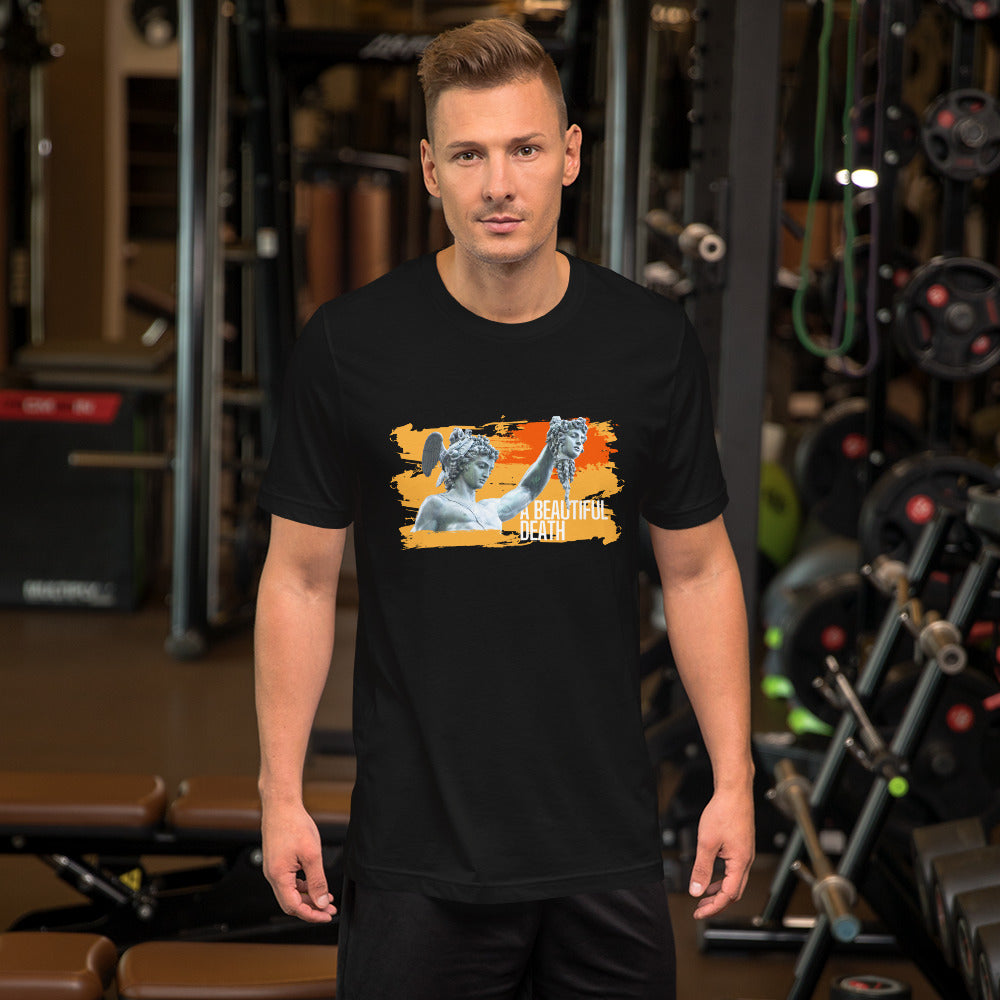Artwork Painting Beautiful Death Statue Unisex t-shirt