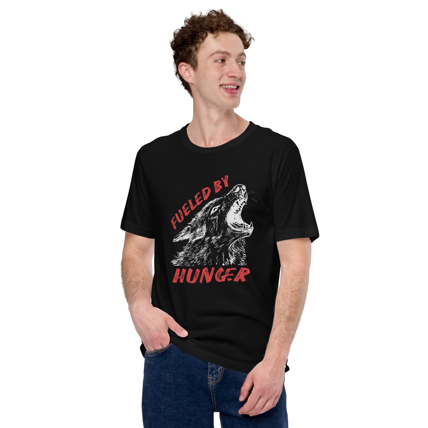 Fueled by HUNGER - Wolf King Unisex t-shirt