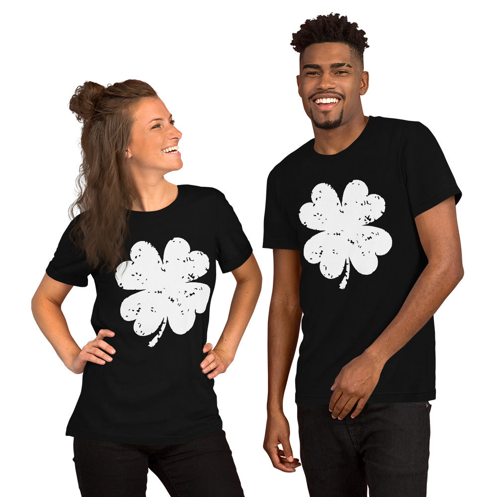 Large LUCKY Clover Unisex t-shirt