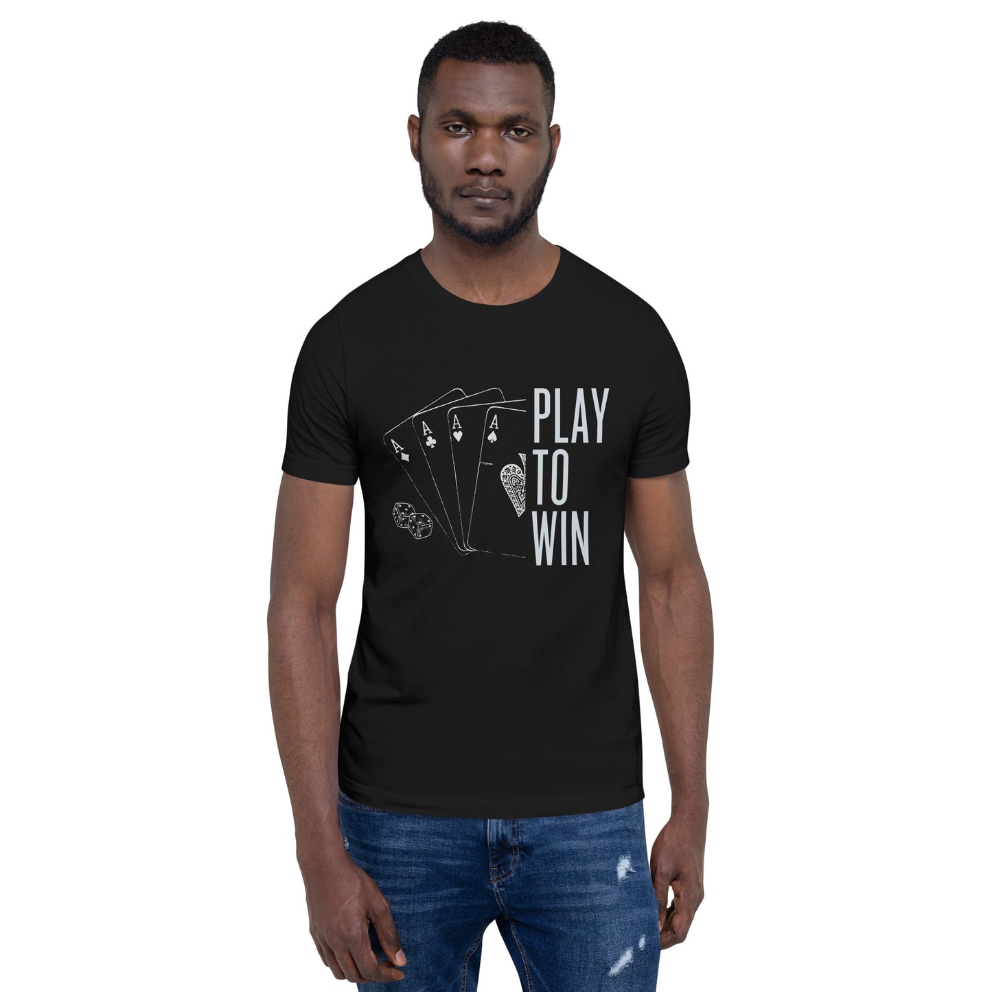 PLAY TO WIN Unisex t-shirt
