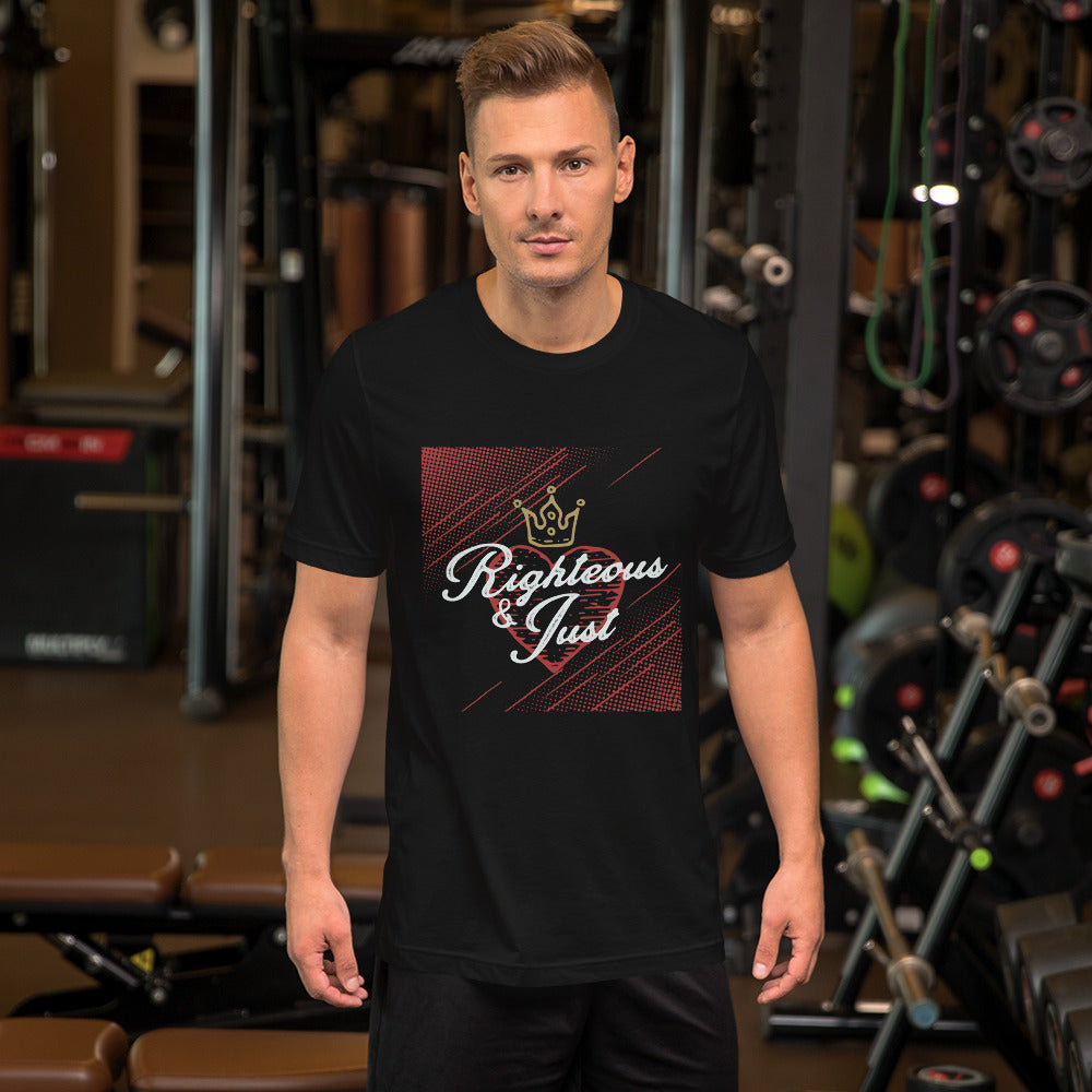 Righteous & Just Unisex t-shirt