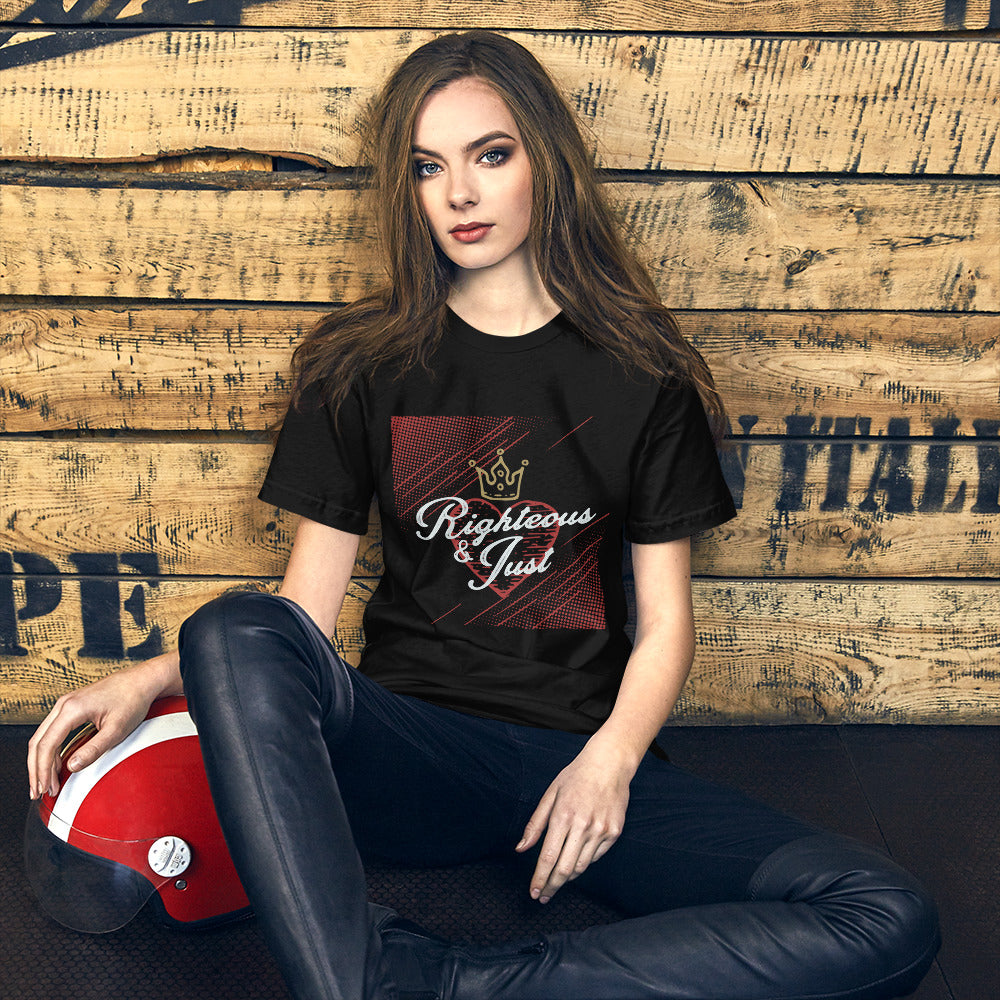 Righteous & Just Unisex t-shirt