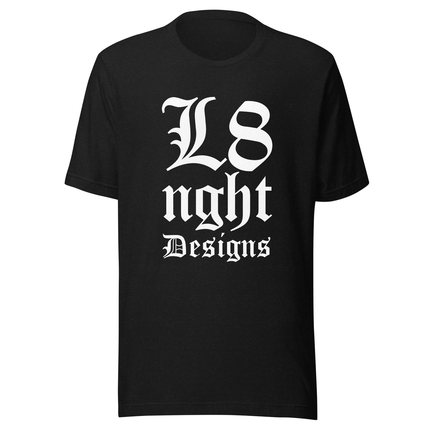 L8NGHT Designs gangster logo Unisex t-shirt