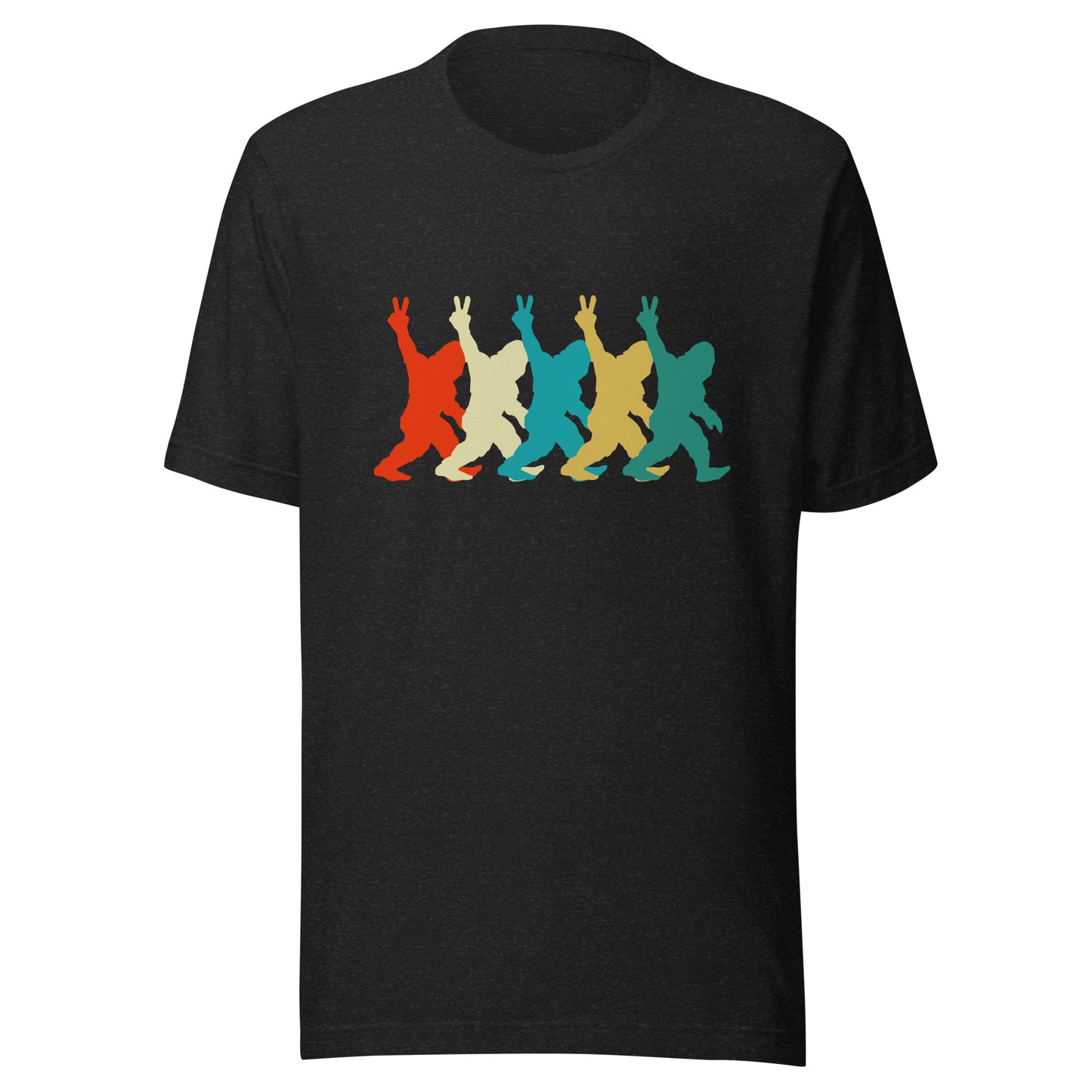 Retro Bigfoot DEUCES Unisex t-shirt