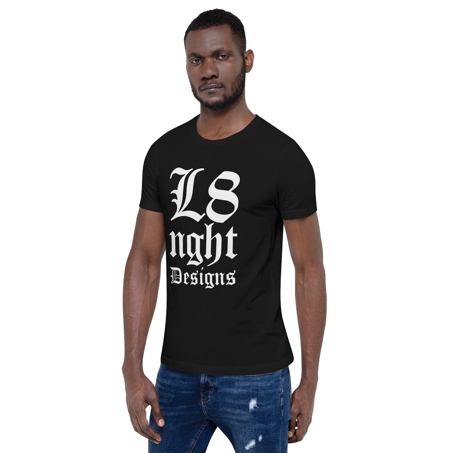 L8NGHT Designs gangster logo Unisex t-shirt