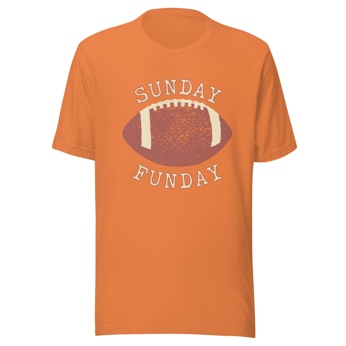 Sunday Funday football Unisex t-shirt