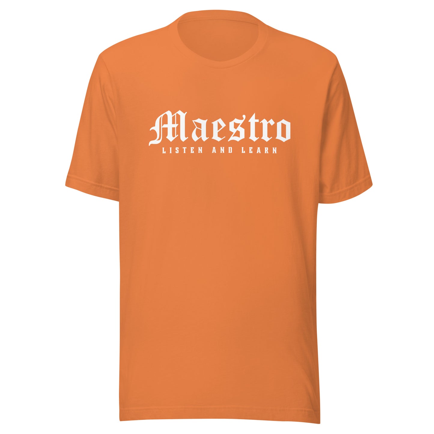 Maestro - Listen and Learn Unisex t-shirt