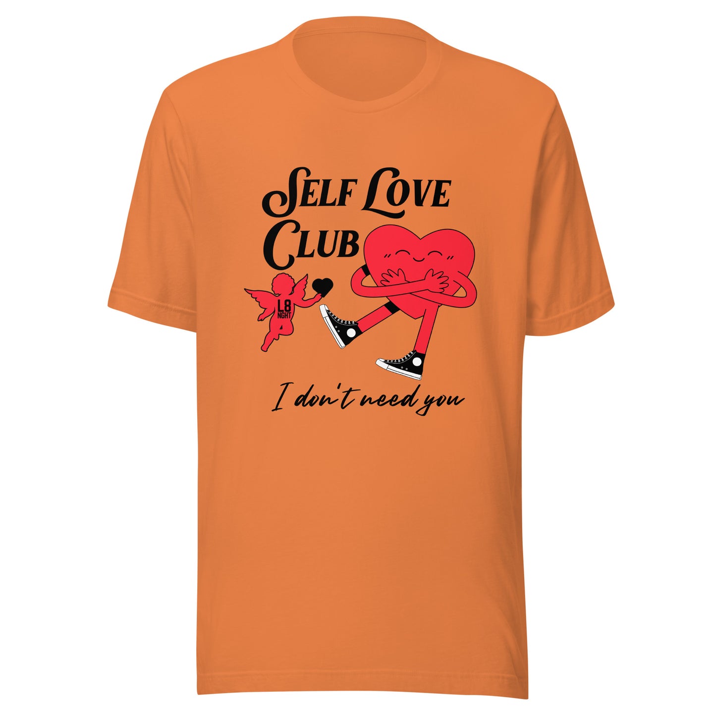 Cupid's Self Love Club Unisex t-shirt
