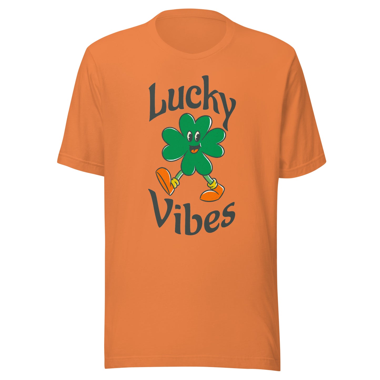 Lucky Vibes Clover Unisex t-shirt