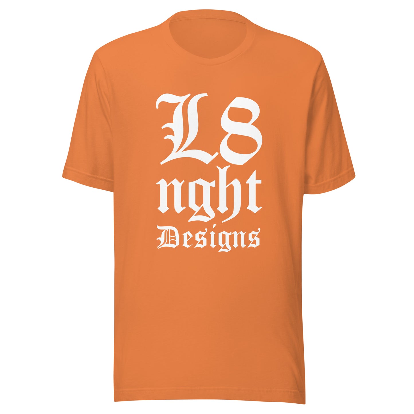 L8NGHT Designs gangster logo Unisex t-shirt