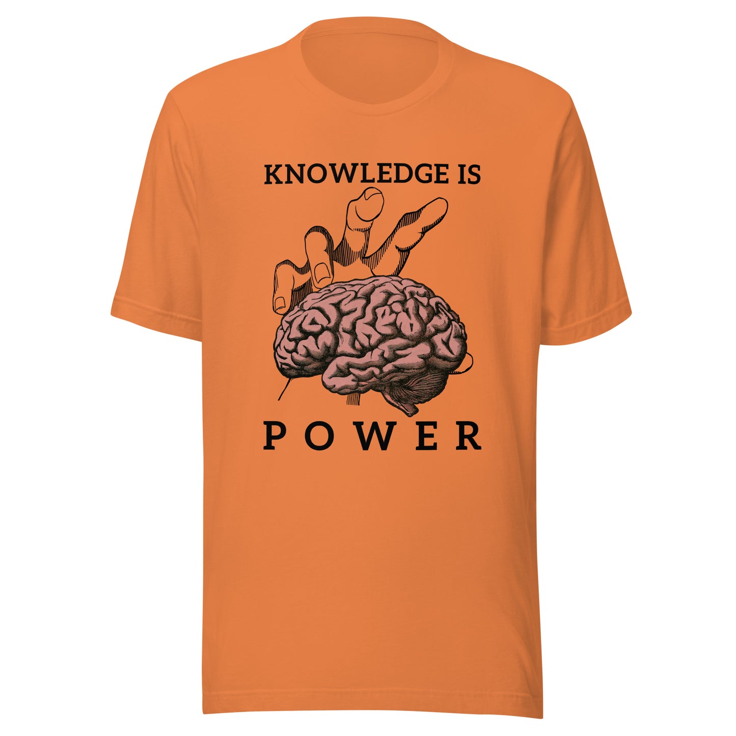 Knowledge is POWER Unisex t-shirt