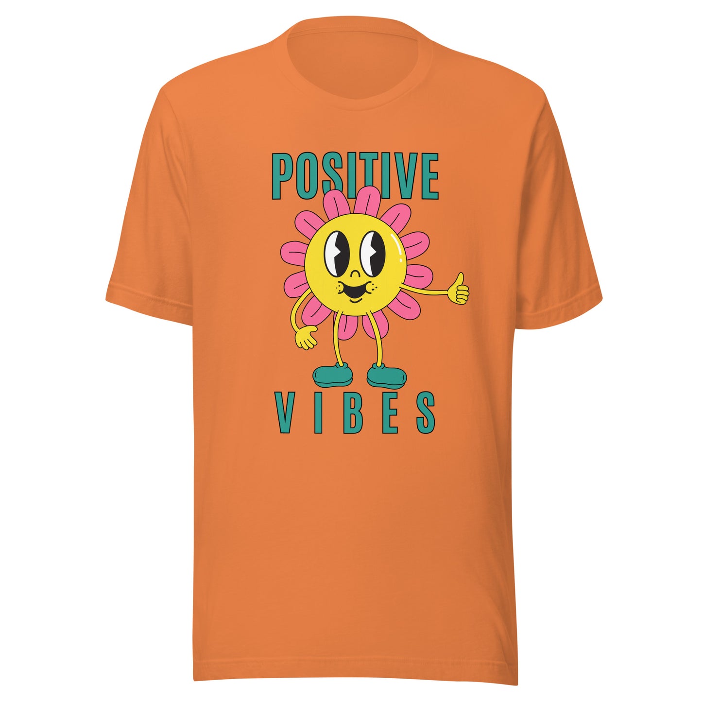 Positive Vibes Sunflower Unisex t-shirt