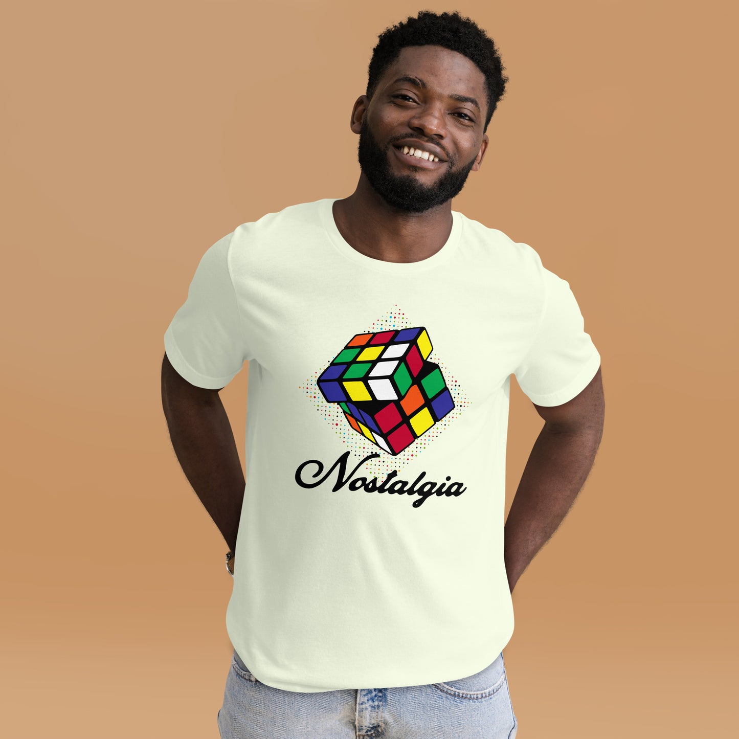 Nostalgia Rubik's Cube Unisex t-shirt