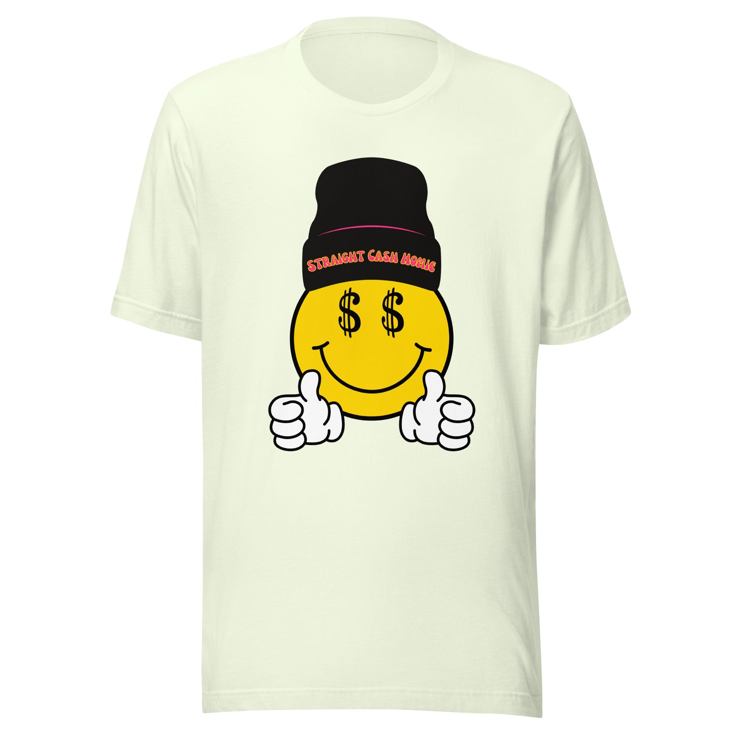 Smiley Emoji - Straight Cash Homie Unisex t-shirt