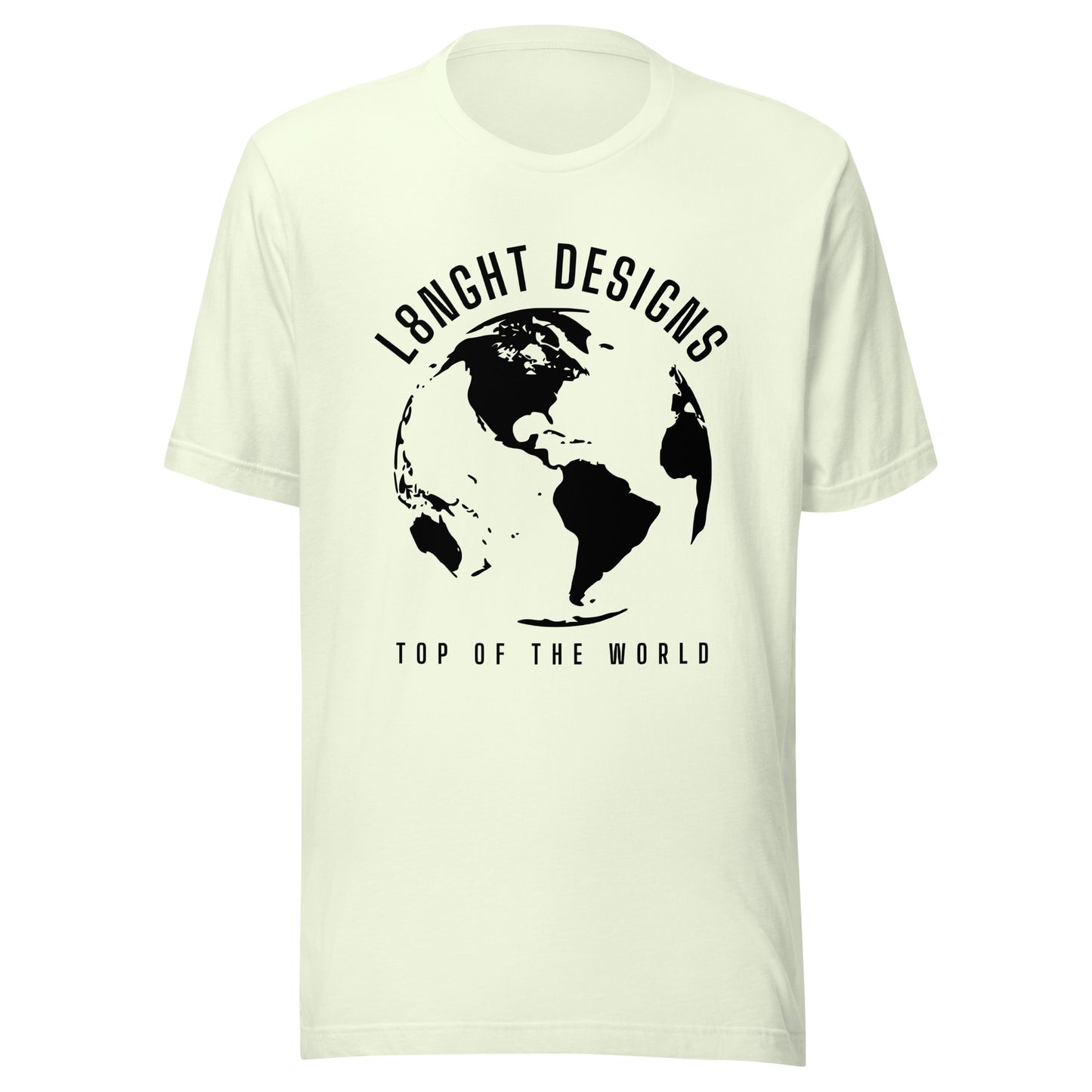 L8NGHT Designs Top of the World Unisex t-shirt