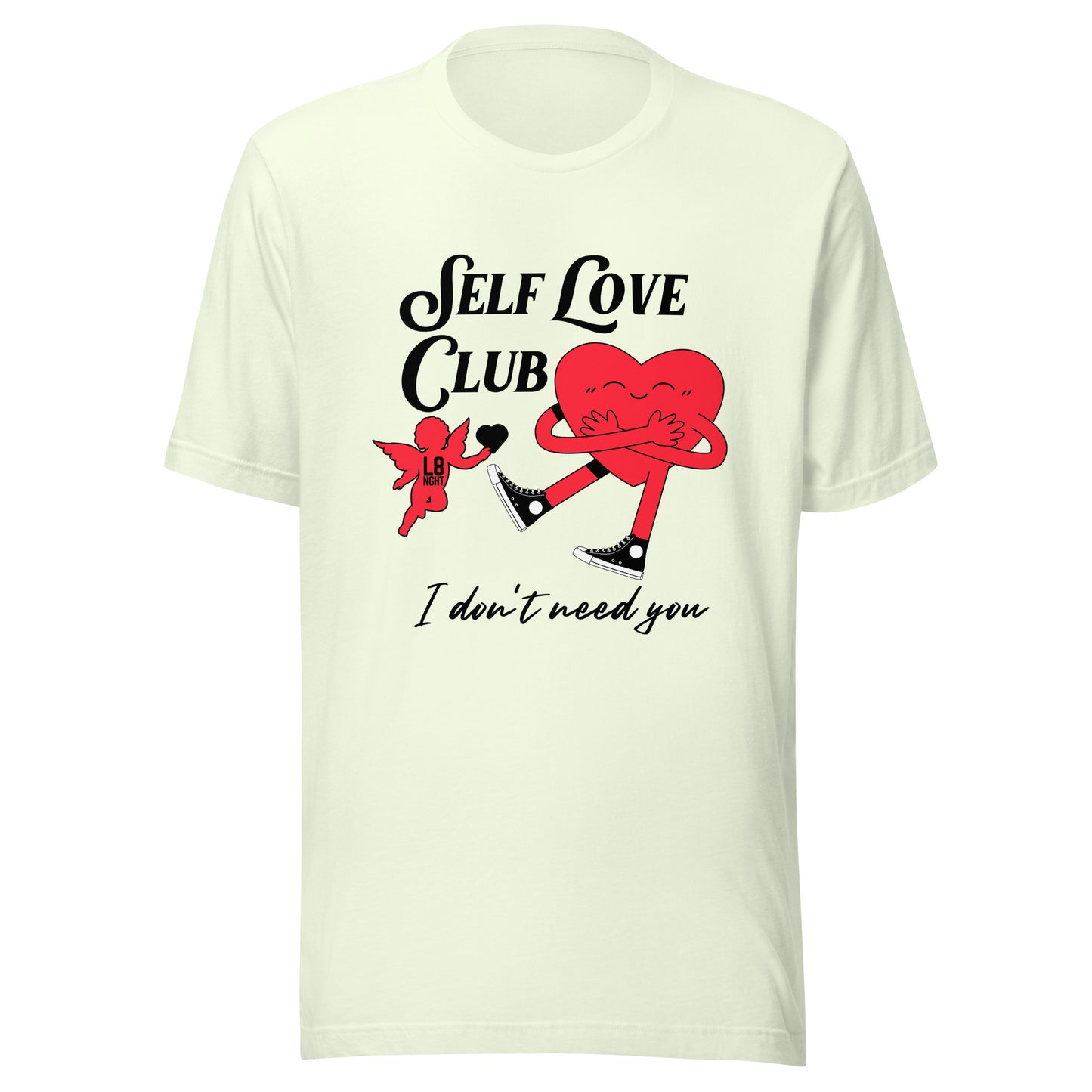 Cupid's Self Love Club Unisex t-shirt