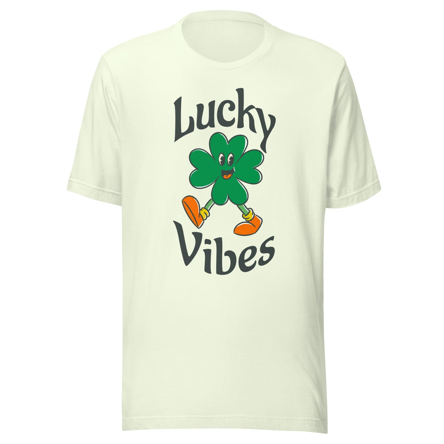 Lucky Vibes Clover Unisex t-shirt