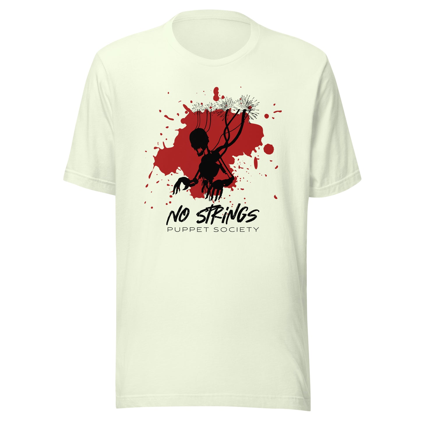 NO STRINGS - Puppet Society Unisex t-shirt